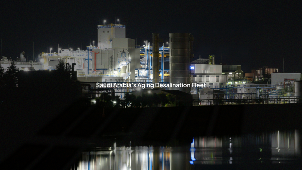 Saudi Arabia's Aging Desalination Fleet: Why Retrofitting Is the Overlooked Opportunity