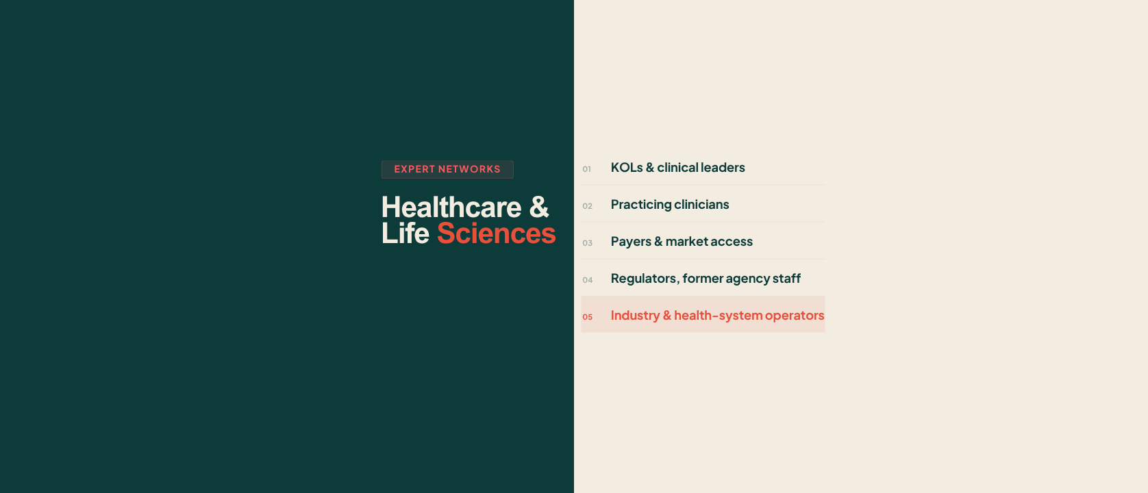 How to Find Healthcare and Life Sciences Experts for Research