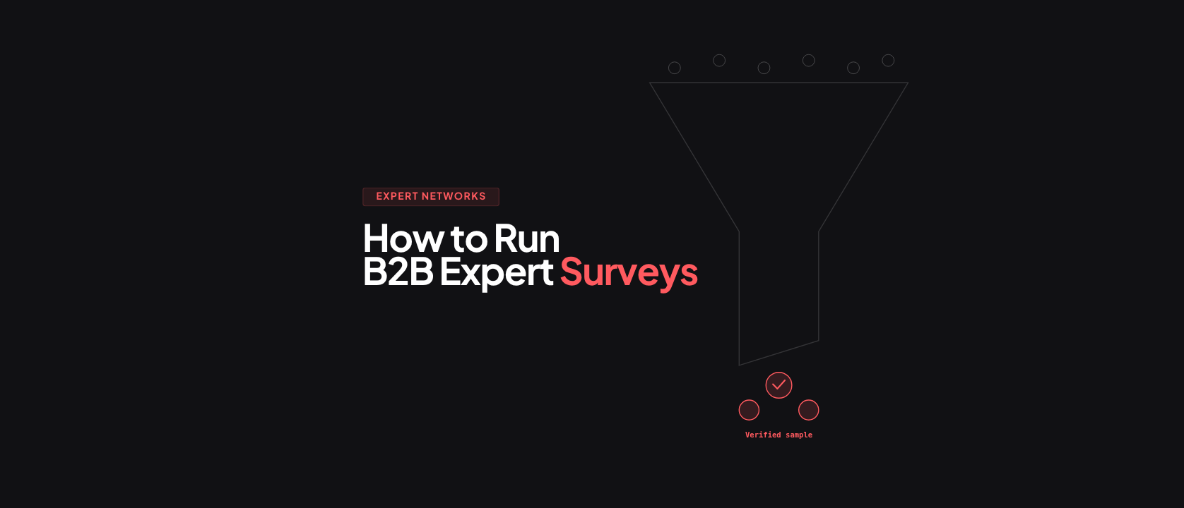 How to Run Expert Surveys and B2B Panels That Reach Real Decision-Makers