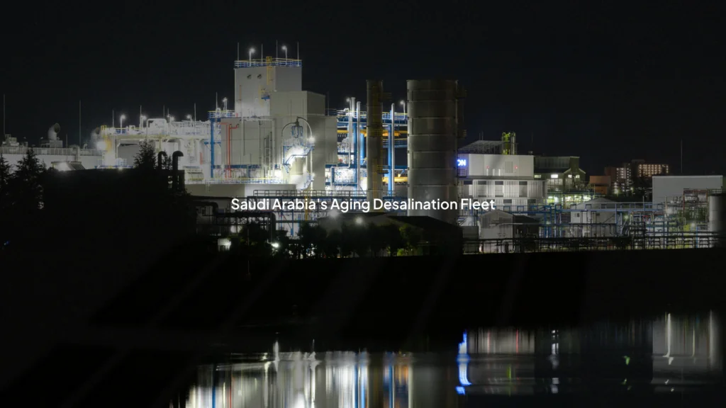 Saudi Arabia's Aging Desalination Fleet: Why Retrofitting Is the Overlooked Opportunity