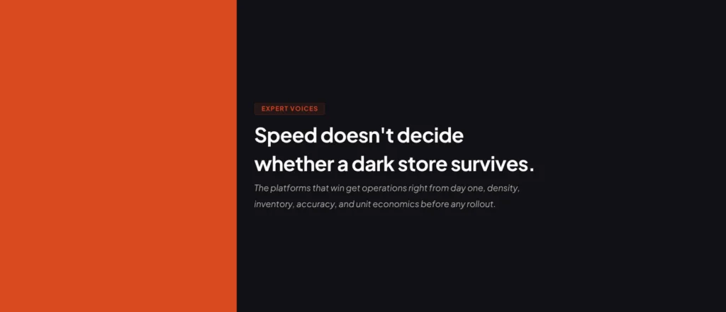 The Dark Store Playbook: How to Launch and Scale Q-Commerce Operations
