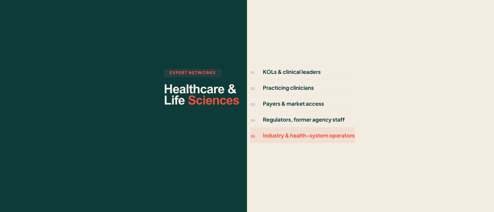 How to Find Healthcare and Life Sciences Experts for Research
