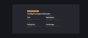 GLG vs AlphaSights vs Guidepoint vs Third Bridge: The Big Four Compared
